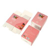 Boîte en papier recyclable personnalisée avec logo, couleurs vives, finition mate, estampage à chaud, gaufrage, fermeture à rabat, petite boîte cadeau pour cosmétiques