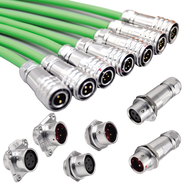 IP67 M16 Male 12 Pin Waterproof Aviation Circular Connector