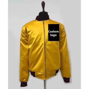 Chaquetas de Satén Personalizadas para Hombre de la Mejor Calidad, Ligeras, de Invierno, con un Solo Botón, Estilo Urbano, a Buen Precio - Product Image 4