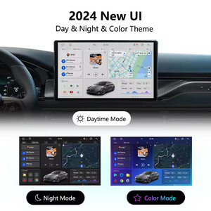 Autoradio 10 pouces avec support tableau de bord, GPS, amplificateur DSP, lecteur CD, 5G, 2K, Android 13, lecteur <span class=keywords><strong>MP4</strong></span>/YouTube/MP5, caméra de recul, garantie 1 an - Product Image 3