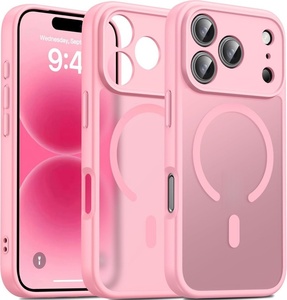 เคสโทรศัพท์มือถือแบบแข็งเคลือบด้าน สำหรับ iPhone 12 pro max 13 14 15 16plus 17Air  รองรับการชาร์จแบบแม่เหล็ก - Product Image 5