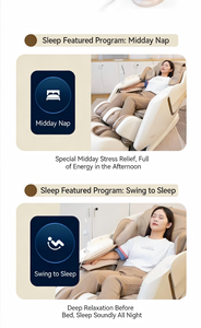 Fauteuil de massage zéro gravité avec rail POM de 128 cm et détection précise des points d'acupuncture, des méridiens et des muscles - Product Image 4