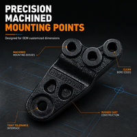 Support de suspension moteur, bras de fixation moteur en fonte ductile moulé sur mesure OEM, pièce de rechange moulée pour système moteur de véhicule