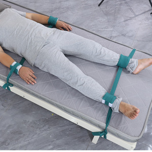 Sangles de contention et de fixation pour membres inférieurs et supérieurs en tissu de coton, sangles de contention chirurgicales pour poignets, produits de soins infirmiers - Product Image 1