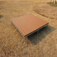 Plataforma Exterior Antideslizante y Resistente a la Intemperie |   Plataforma Resistente para Jardín, Patio, Balcón y Camping