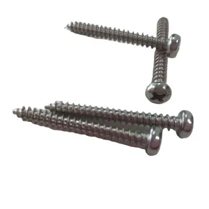 Wood Screws High Strength Bolts Manufacturer Custom Made Silver Free Stainless Steel Shell Forging ROHS QD Customized Size N/A