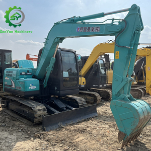 <b>Used</b> KOBELCO SK75 Excavator 7.5-Ton <b>Engineering</b> <b>Construction</b> <b>Machinery</b> with Core Components Motor Gearbox Gear Pump Bearing - Product Image 1