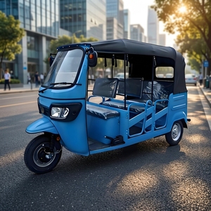 Tricycles électriques puissants à 3 roues pour usine, véhicule taxi Tuk Tuk écologique, véhicule de tourisme pour attractions touristiques - Product Image 1