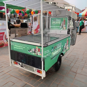 รถขายของเคลื่อนที่แบบเปิดโล่ง 60v จากโรงงานโดยตรง สำหรับขายเครื่องดื่มเย็นริมทาง - Product Image 2