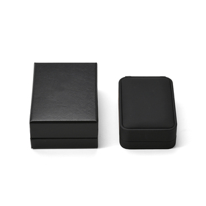 Cajas de Joyería de Microfibra de Color Personalizado FANXI, Cajas Negras para Anillos, Collares y Pulseras con Logotipo Personalizado - Product Image 3