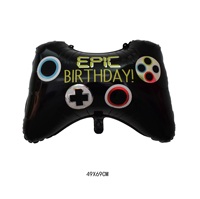 Game Controller Folien ballons für Jungen Geburtstags feier Dekorationen Gaming Theme Party Supplies Videospiel Helium Ballon