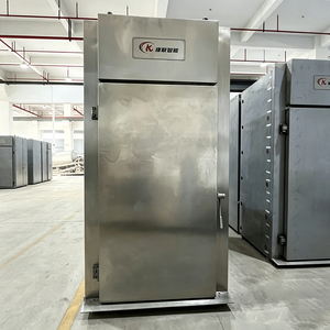 High Quality 304 Stainless Steel Smokehouse Motor-Driven Automatic Meat Smoker Machine CE Certified For Sausage Smoking - Product Image 1