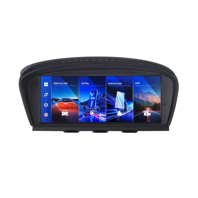 Route Linux 8.9'' 1920*720 Car Multimedia Player DSP CarPlay GPS Navigation System for BMW 5 Series E60 2005-2010 CIC CCC Cars