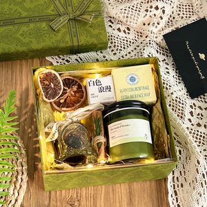 Luxury Scented Candle <b>Gift</b> <b>Box</b> With Soap Ritual Present For Teacher Birthday Wedding Guest Favors - Product Image 5