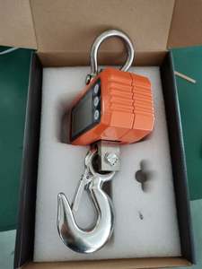 도매 OEM 산업용 방수 1000kg CE 인증 디지털 크레인 훅 스케일 전자식 행잉 수하물 무게 측정기 LCD 디스플레이 - Product Image 6