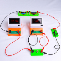 Physical Electromagnetism Teaching Equipment Experiments Aid Digital Low Voltage Ammeter Digital Voltmeter