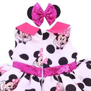 ชุดรอมเปอร์สำหรับเด็กผู้หญิงสำหรับงานเลี้ยงวันเกิดสีชมพูผ้าฝ้าย100% ทันสมัยดีไซน์ใหม่ออกแบบได้ตามต้องการ - Product Image 6