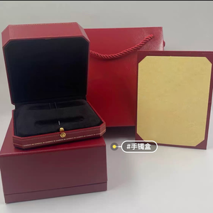 <span class=keywords><strong>Brazalete</strong></span> de Acero Inoxidable Chapado en Oro de 18K con Bisel de Diamantes de Lujo Estilo <span class=keywords><strong>Cartier</strong></span>, Gama Completa de Estilos con Caja de Regalo - Product Image 2