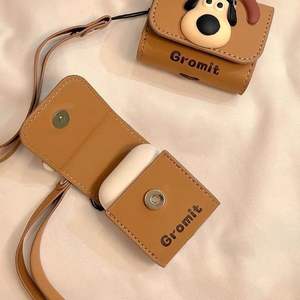 Chien <span class=keywords><strong>Boss</strong></span> mignon pour AirPods Pro 2 étui de protection EVA sans fil pour Bluetooth cuir couverture souple pour Apple pour 3ème génération 1/2 - Product Image 1