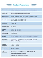 Module émetteur-récepteur audio QCC3024/5181 FSC-BT1026C LE Audio LDAC, carte de développement FSC-BT1058, FYT-01FPC Monofréquence