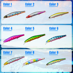 Señuelo de Pesca MISTER LURE de 14 cm y 17 g, Señuelo Artificial de Plástico Tipo Minnow, Señuelo de Superficie para Pesca en Agua Dulce, Cebo para Trucha, Lubina, Lucio - Product Image 2