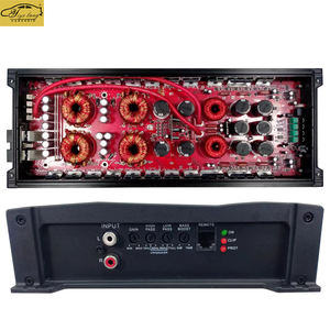 Amplificador de Potencia de Audio para Automóvil de un Solo Canal <span class=keywords><strong>400.4</strong></span> Clase D de 4 Canales para Subwoofer de Rango Medio, Amplificador de Bajos para Automóvil - Product Image 3