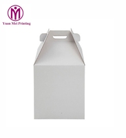 Vente en gros de pliables d'emballage en papier kraft recyclable de qualité alimentaire, personnalisables, unis, de 10 pouces, pour gâteaux de mariage et gâteaux aux fruits, avec revêtement UV