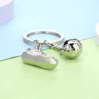 Porte-clés de basket-ball en métal, accessoires en métal, simulation amusante, logo personnalisé, porte-clés personnalisé pour les cadeaux de mariage