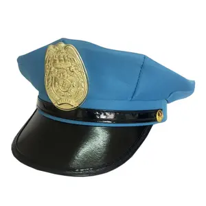 Bordados bonés azuis à beira-mar mulheres chapéus retro flat-topado marinheiro chapéus capitão marinha chapéus para homens