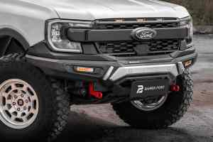 BahrenPoint paraurti anteriore in acciaio al carbonio barra di torsione anteriore guardia per <span class=keywords><strong>ford</strong></span> <span class=keywords><strong>Ranger</strong></span> T9 <span class=keywords><strong>4x4</strong></span> Offroad <span class=keywords><strong>accessori</strong></span> per camioncino 2023 + - Product Image 4