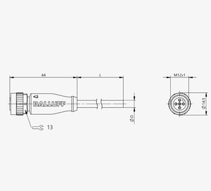 Acoplador de Bus Profinet Industrial BCC034C, Comunicación Multi-Puerto, Transmisión de Datos, IP67, para Equipos Industriales - Product Image 3