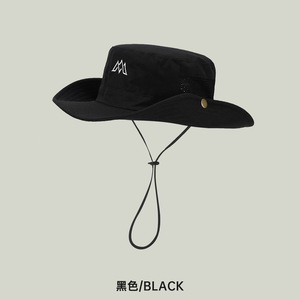 หมวกชาวประมง สีกรมท่า ระบายอากาศได้ดี กันแดด สำหรับกิจกรรมกลางแจ้ง ฤดูร้อน หมวกบักเก็ตสำหรับผู้ใหญ่ - Product Image 4