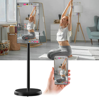 Caison 21.5 pouces écran tactile moniteur Android TV interactif Portable télévision intelligente pour la maison entreprise affichage sur pied numérique
