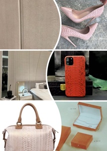 New Chất Liệu Da Cá Sấu Rắn Hai Tone Động Vật PU Da Nhân Tạo Vải Cho Tường Trang Trí Giày Túi Xách Gói - Product Image 6