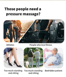 Direktlieferung ab Werk Professioneller Handgehaltener Elektrischer Dynamischer Luftkompressions-Massagestiefel für den Ganzen Körper CE/ROHS-Zertifiziert - Product Image 4