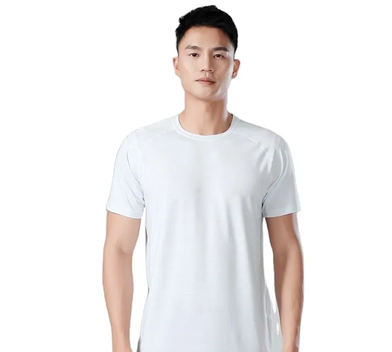 Chất Lượng Cao Trống Người Đàn Ông Của 100% Polyester Nhanh Chóng Khô T-Shirt Tùy Chỉnh Thăng Hoa In Ấn Với Logo Unisex Thể Thao Người Đàn Ông Của T-Shirt