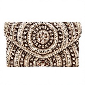 Bolso de Noche Elegante de Diseño Artesanal para Damas, Bolso de Mano para Novia, Bolso de Mano Exclusivo Hecho a Mano para Bodas - Product Image 1