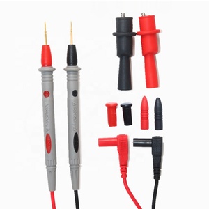 Cables de Prueba para Multímetro Digital EParthub, Puntas Ultrafinas, Cable de Silicona Suave de Doble Color, CAT 1000V 10A Modelo 1000V 10A - Product Image 4