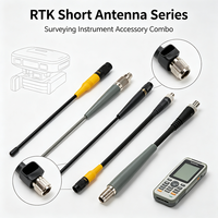Antenne GNSS RTK courte, accessoire d'instrument de topographie, haute précision, pour levés topographiques et ingénierie en extérieur