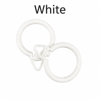 Anneau de suspension universel pour rideau, épaissi, anneau circulaire, anneau de traction, accessoires, anneau à crochet, lisse et silencieux