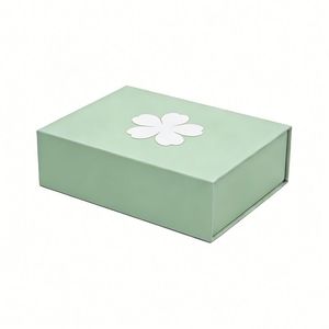 Caja de Regalo Magnética de Cartón Rígido de Lujo Personalizada con Inserto de EVA, Materiales Reciclados, Acabado UV Localizado - Product Image 3