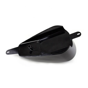 9L 범용 오토바이 가스 연료 탱크 오일 박스 원시 베어 금속 카페 레이서 땅콩 EFI - Product Image 5