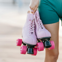 Nouveauté patins à roulettes quad à la mode patins à roulettes pour enfants et adultes design clignotant