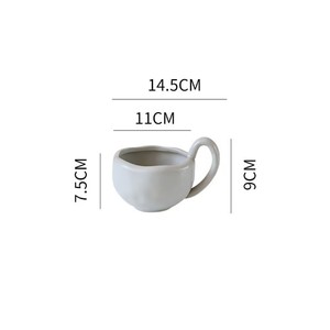 L mode petit déjeuner femme tasses à <span class=keywords><strong>café</strong></span> tasse nouvelle <span class=keywords><strong>tendance</strong></span> Design 350ml fille mignon <span class=keywords><strong>café</strong></span> lait eau tasse en céramique - Product Image 5