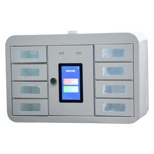 Armadietto Porta Cellulari Mini Smart con Ricarica e <span class=keywords><strong>Serratura</strong></span> Elettronica, Assemblato, con Codice a Barre, <span class=keywords><strong>per</strong></span> Scuola, Ufficio, Spiaggia - Durevole - Product Image 1