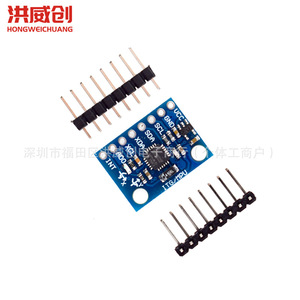 Módulo Mpu-6050 Gy-521, Sensor de Giroscopio y Acelerómetro 6dof con PCB Azul y Pines Etiquetados para Proyectos Arduino - Product Image 1