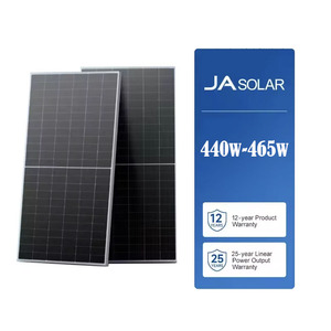 Panel <span class=keywords><strong>solar</strong></span> <span class=keywords><strong>JA</strong></span> <span class=keywords><strong>JAM72D20</strong></span> 440-465/MB 440W 445W 450W 455W 460W en stock Sistema <span class=keywords><strong>solar</strong></span> de techo monocristalino monofacial de media celda - Product Image 1
