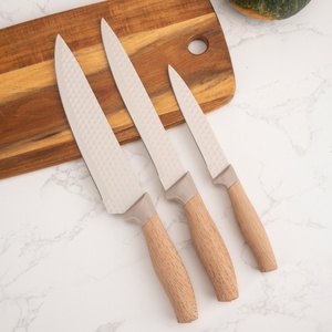 Juego de Cuchillos de Cocina Profesionales de Alta Calidad de 6 Piezas, Juego de Cuchillos de Cocina Antiadherentes con Bloque para Cuchillos Universal - Product Image 6