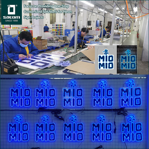 Letrero de Neón Personalizado de Estilo Moderno para Tienda de Cigarrillos, Decoración de Pared <span class=keywords><strong>LED</strong></span> Acrílica para Tiendas Minoristas y Promoción Comercial - Product Image 6