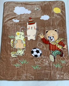 Cobertor Infantil Personalizado de Fábrica em Raschel Grosso com Estampa de Desenho Animado em Relevo, Dupla Camada Reversível, Quente para o Inverno - Product Image 6